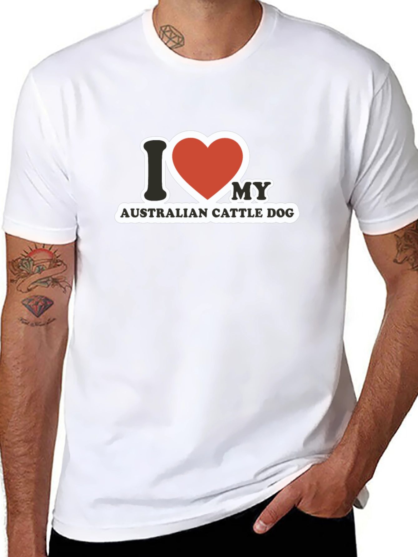 I Love My Australian Cattle Dog T-Shirt