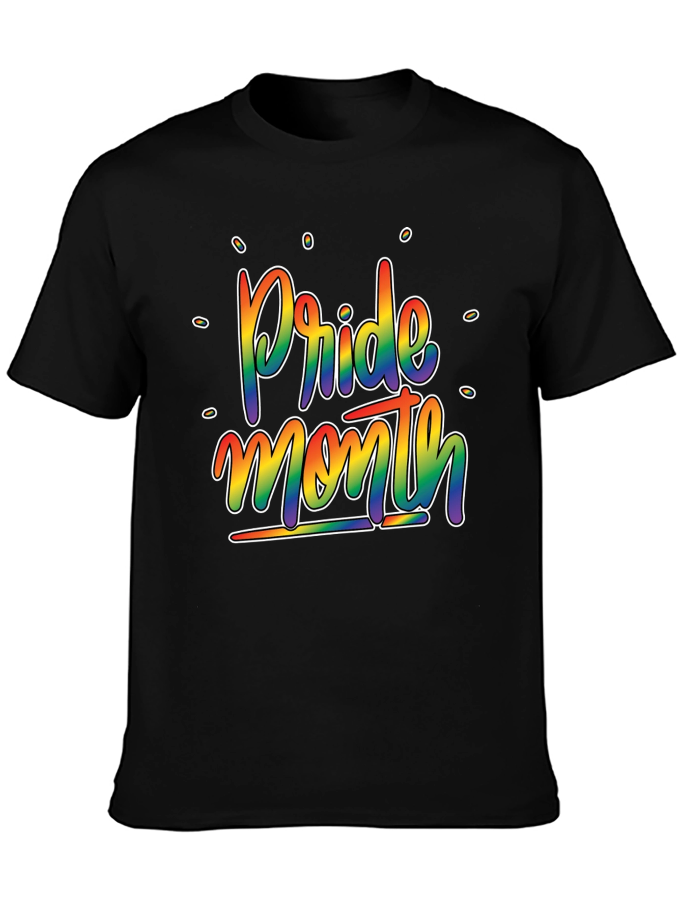 Pride Month Rainbow T-Shirt - LGBTQ+ Apparel