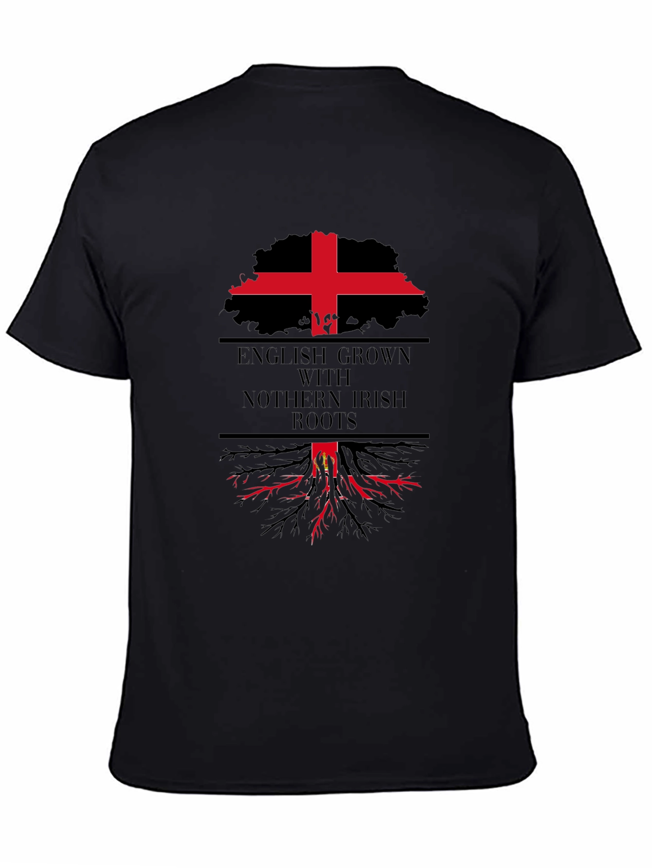English Grown with Irish Roots T-Shirt