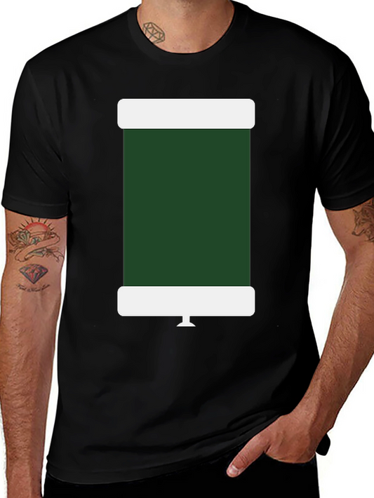 Retro TV Graphic Tee - Black Short Sleeve