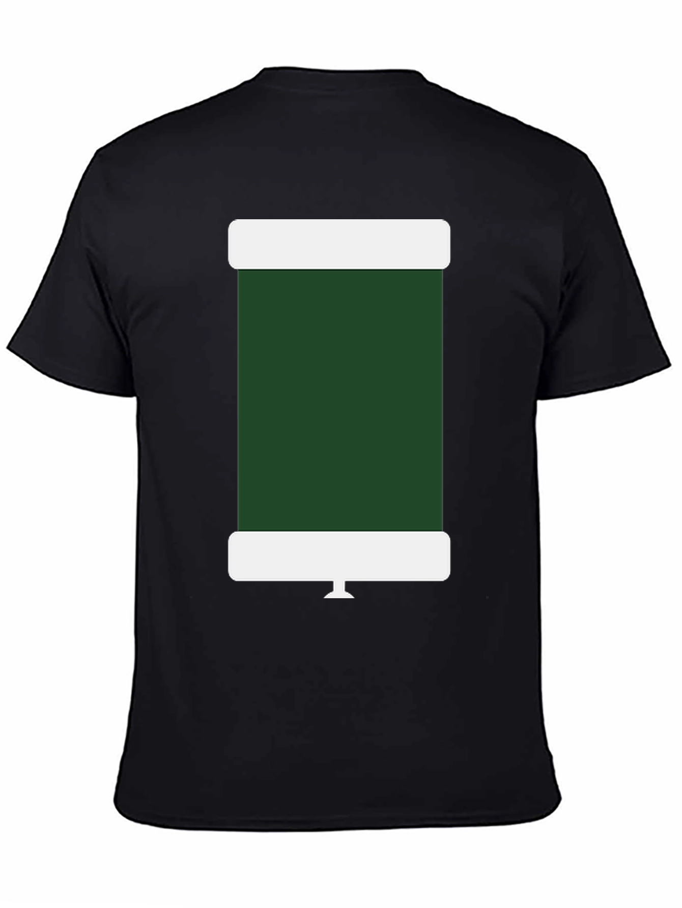 Retro TV Graphic Tee - Black Short Sleeve
