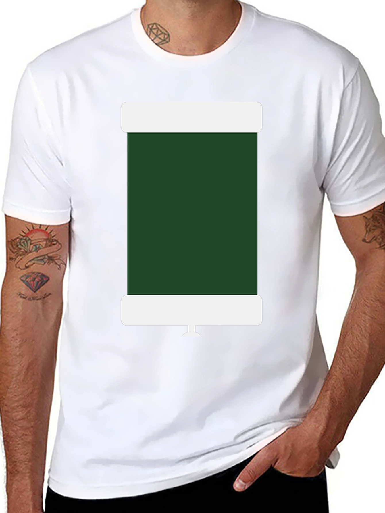 Retro TV Graphic Tee - Black Short Sleeve