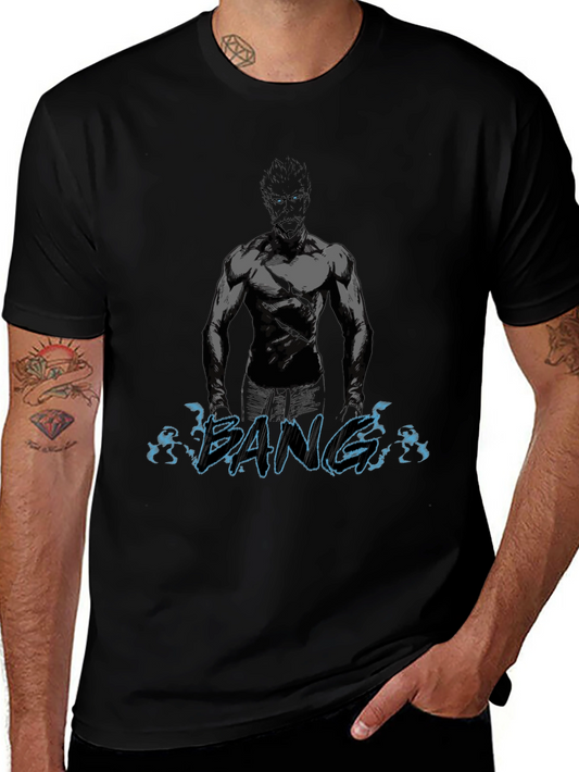 Bang Graphic T-Shirt - Mens Black Tee