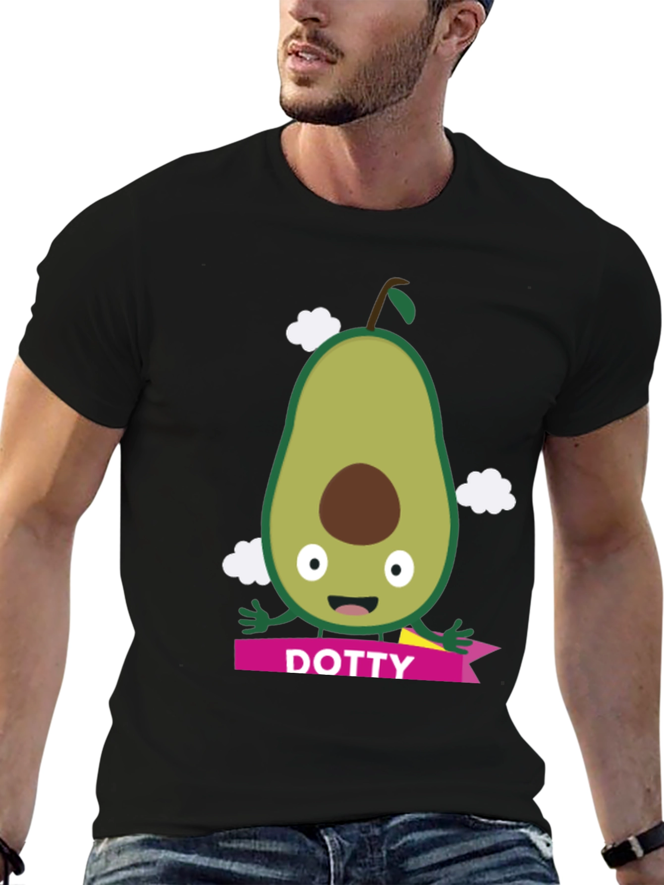 Funny Avocado Dotty T-Shirt