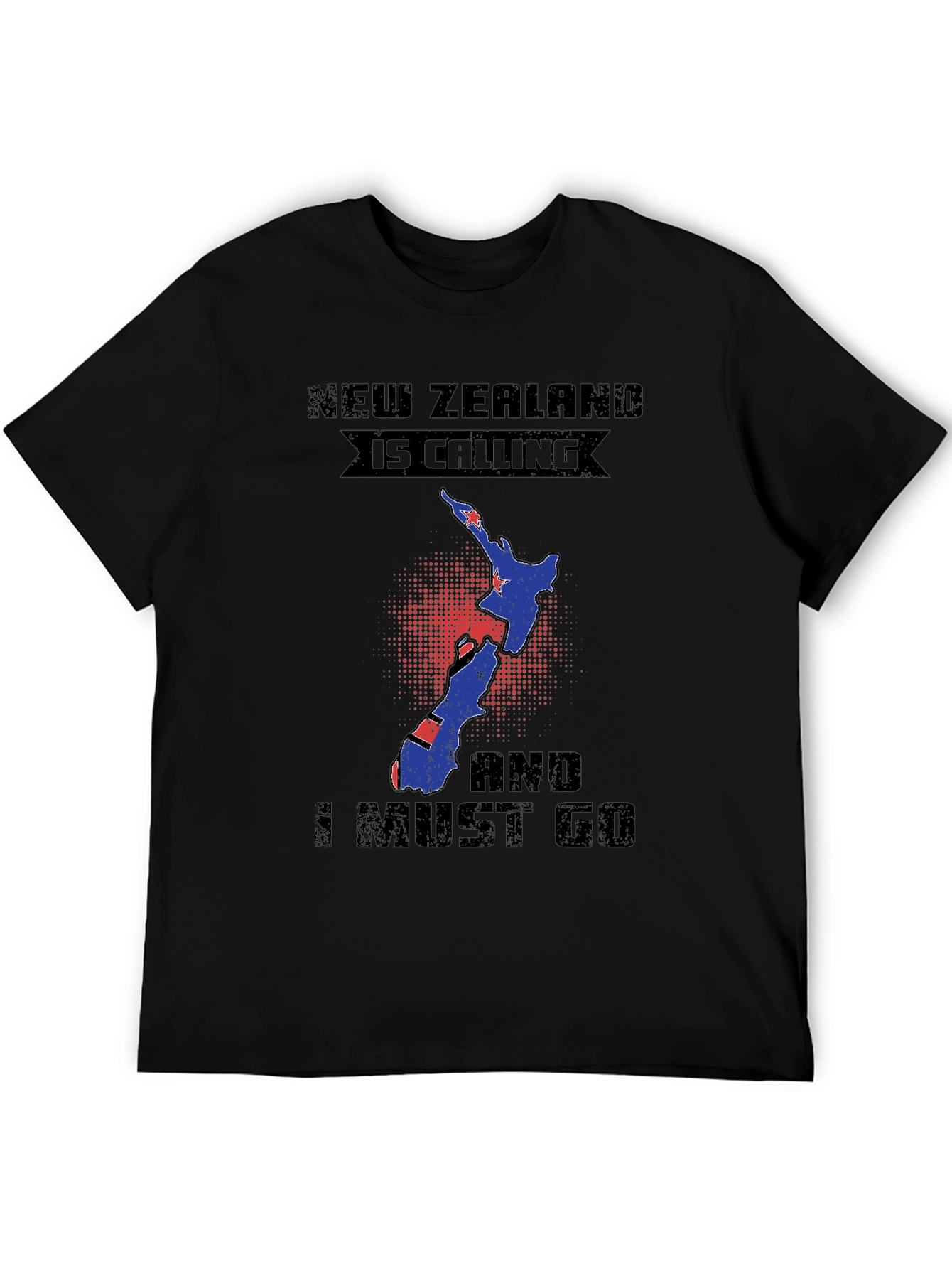 New Zealand Calling T-Shirt - Travel & Adventure Tee