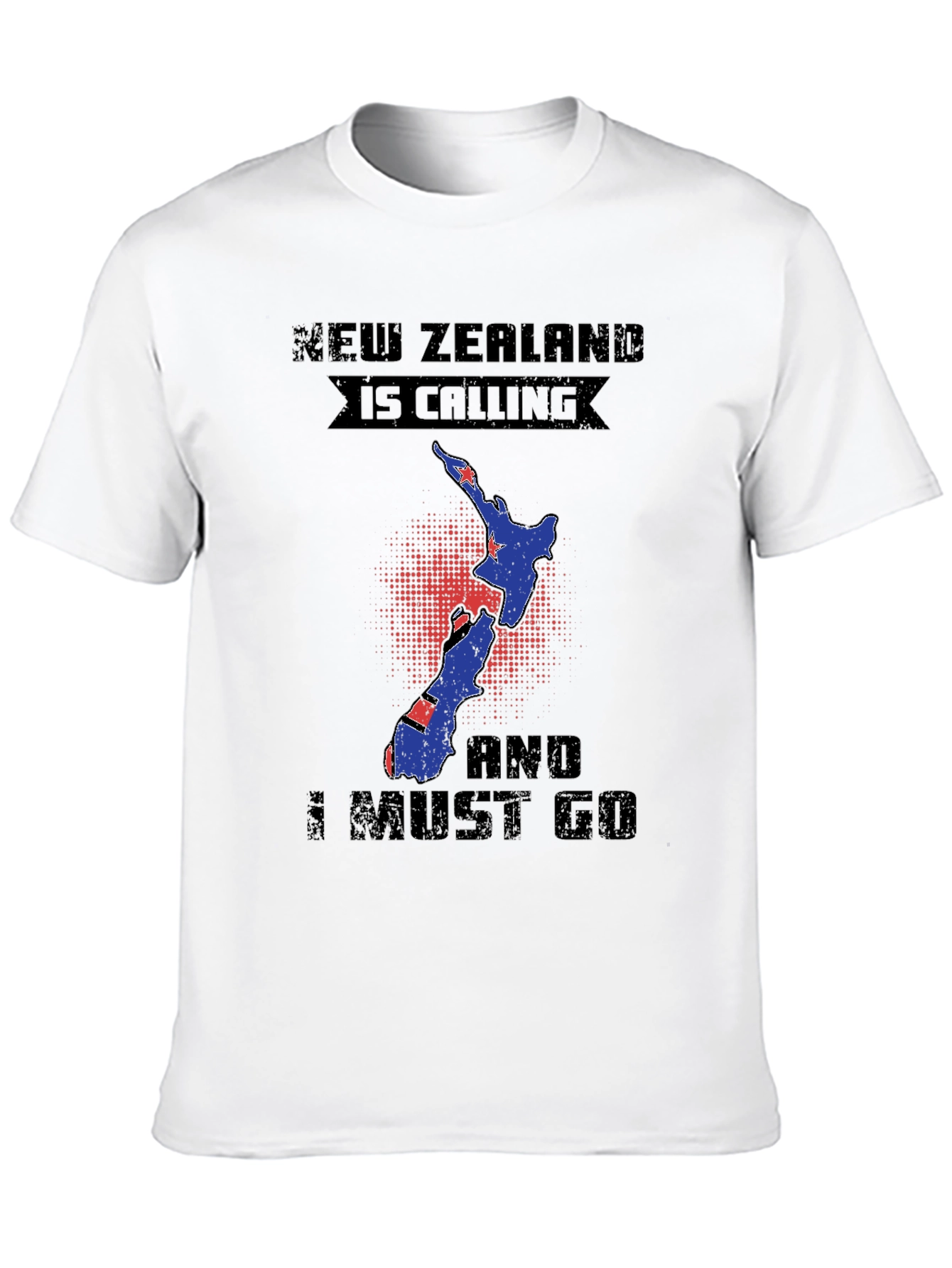 New Zealand Calling T-Shirt - Travel & Adventure Tee