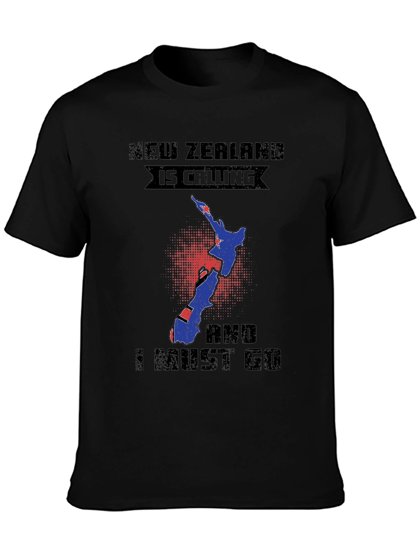 New Zealand Calling T-Shirt - Travel & Adventure Tee