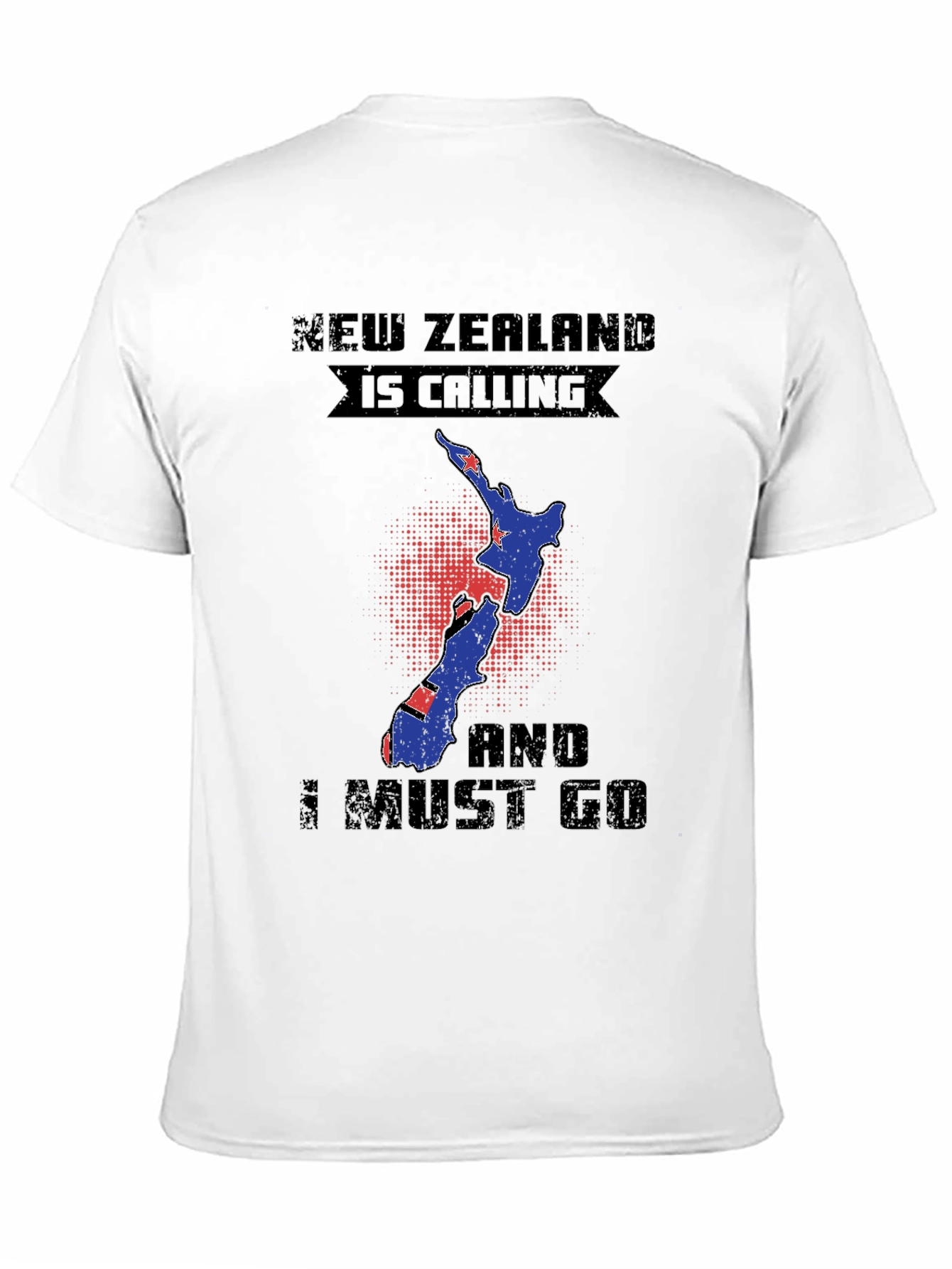 New Zealand Calling T-Shirt - Travel & Adventure Tee