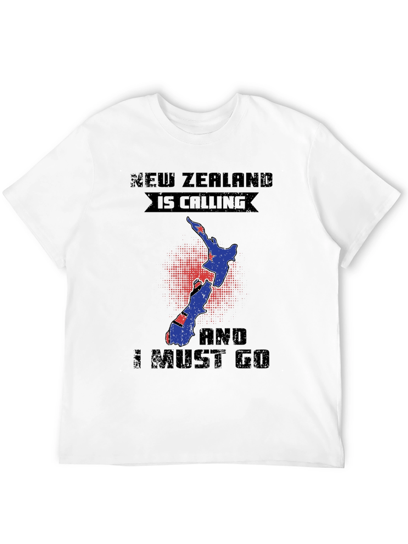 New Zealand Calling T-Shirt - Travel & Adventure Tee
