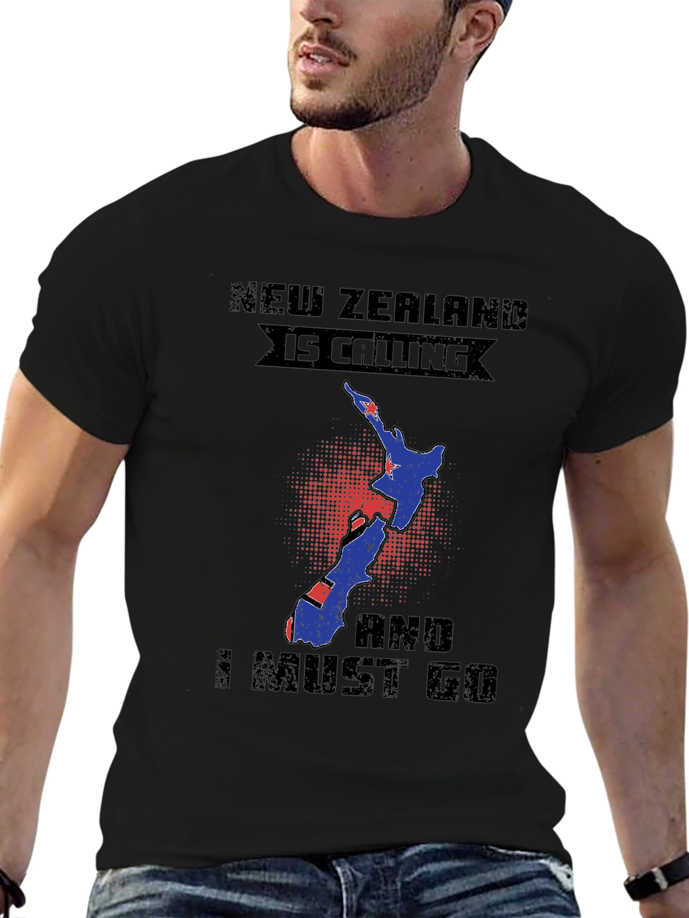 New Zealand Calling T-Shirt - Travel & Adventure Tee