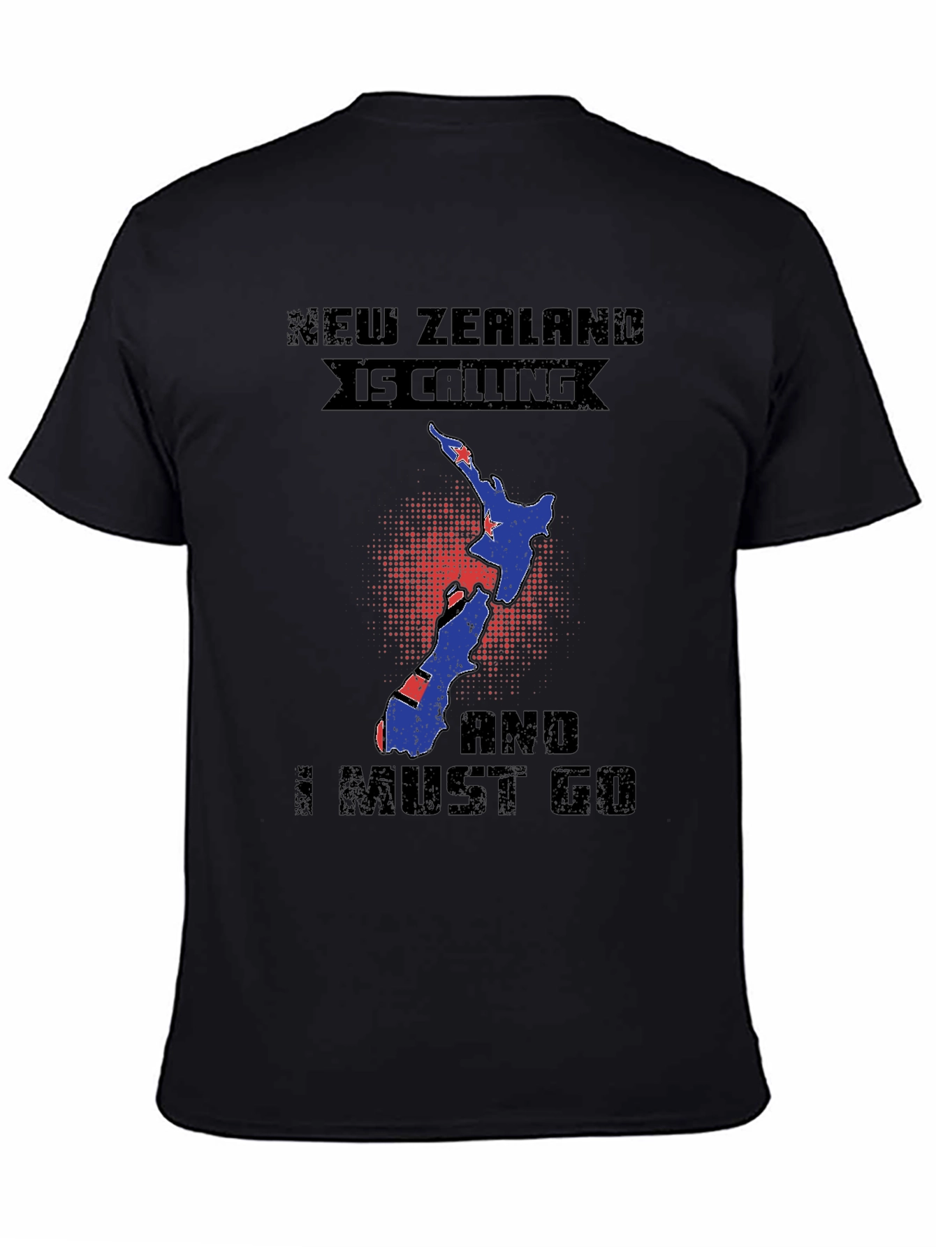 New Zealand Calling T-Shirt - Travel & Adventure Tee