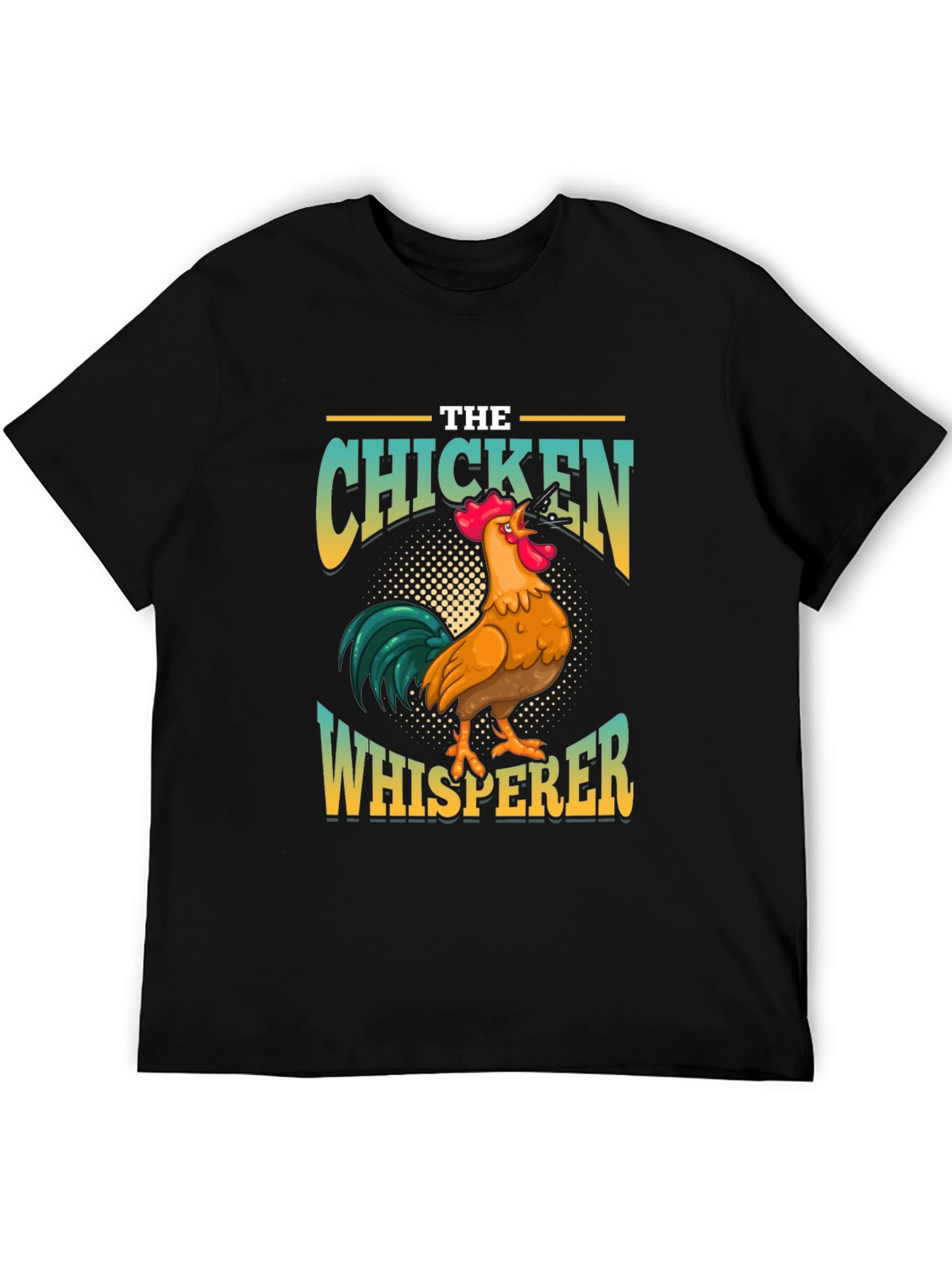 Chicken Whisperer Graphic T-Shirt - Farm Animal Lover Tee