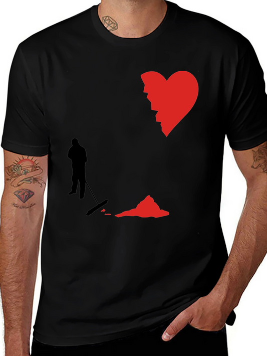 Broken Heart Cleaning Crew Graphic Tee