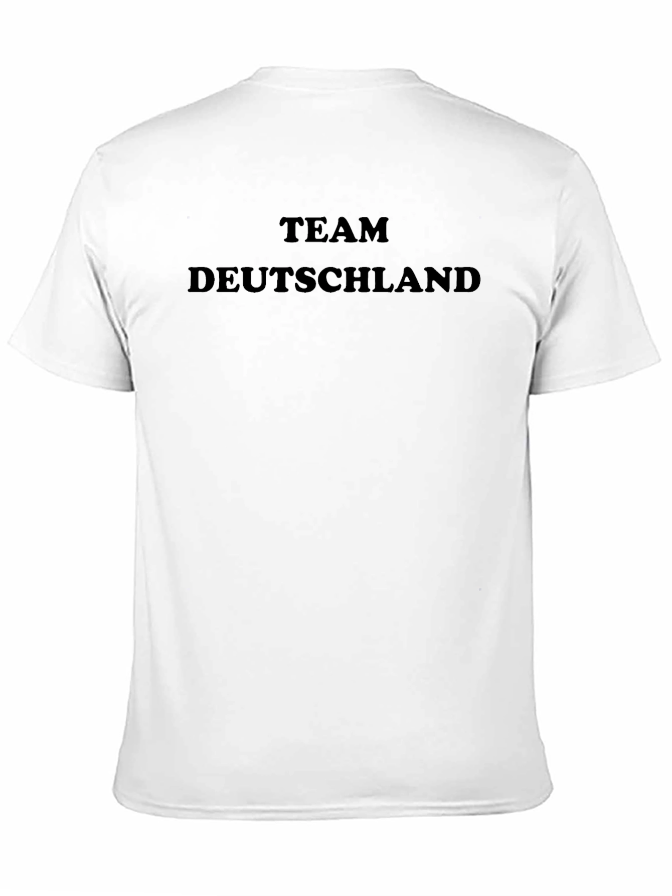Team Deutschland Black T-Shirt - Show Your Support!