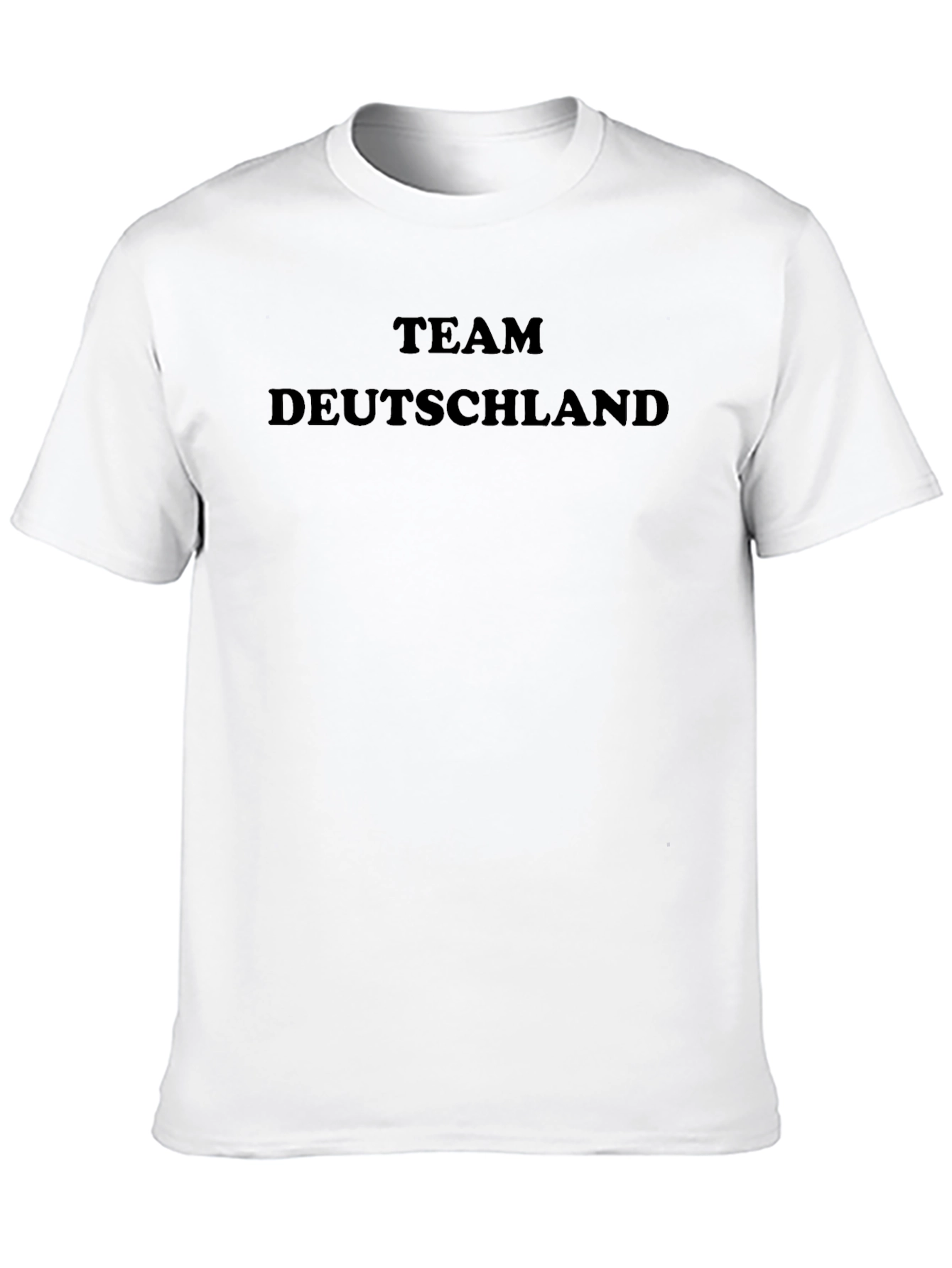 Team Deutschland Black T-Shirt - Show Your Support!