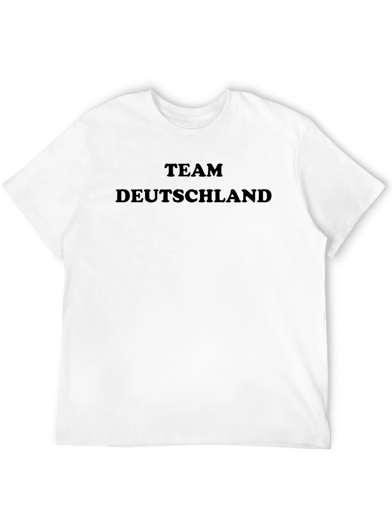 Team Deutschland Black T-Shirt - Show Your Support!
