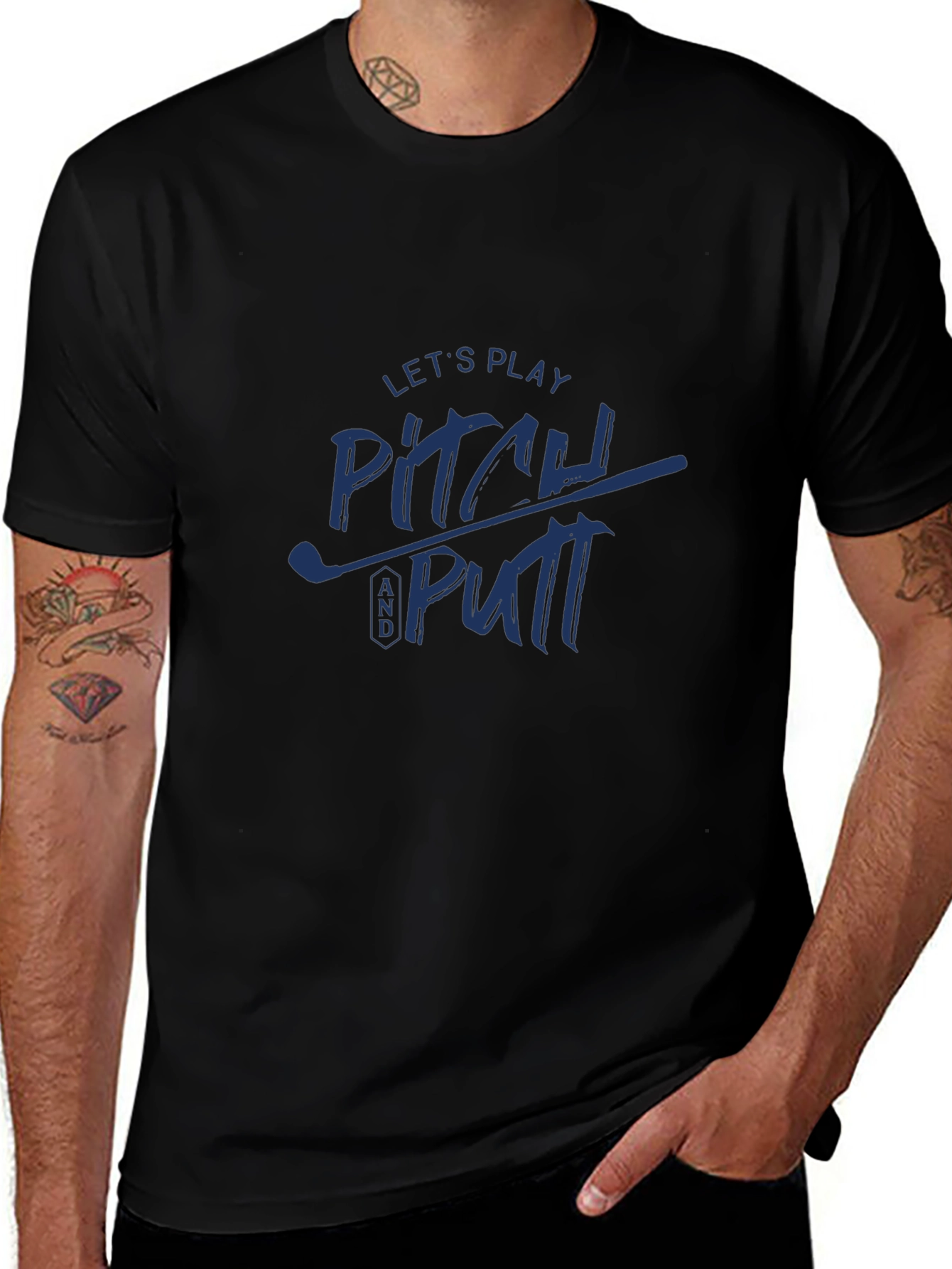 Pitch and Putt Graphic Tee - Golf Lovers T-Shirt