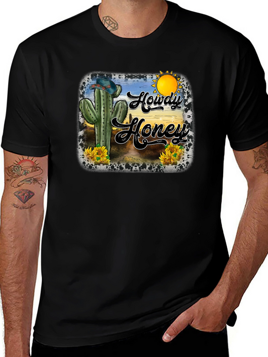 Howdy Honey Cactus Graphic Tee