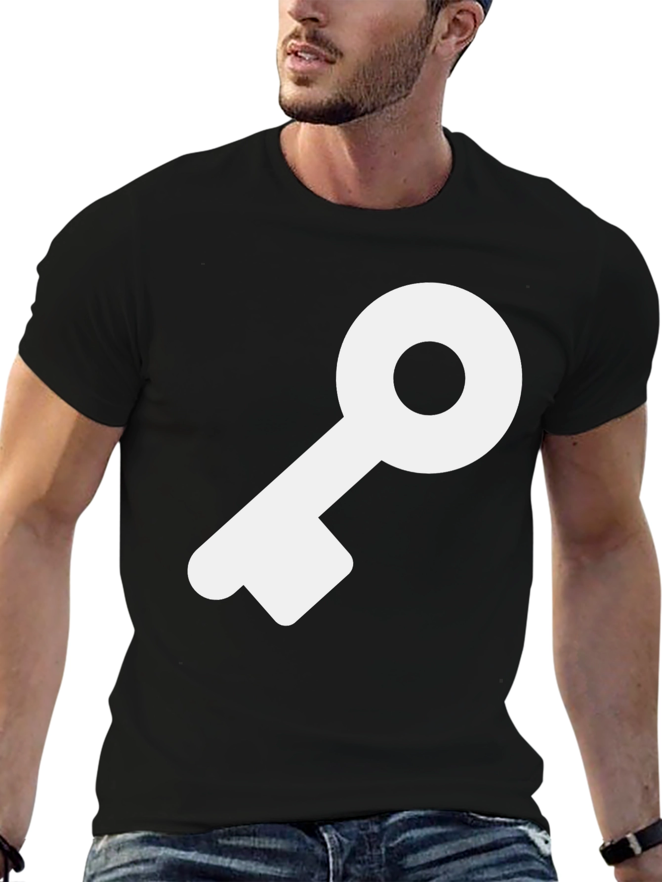 Key Graphic Tee - Unlock Your Style!