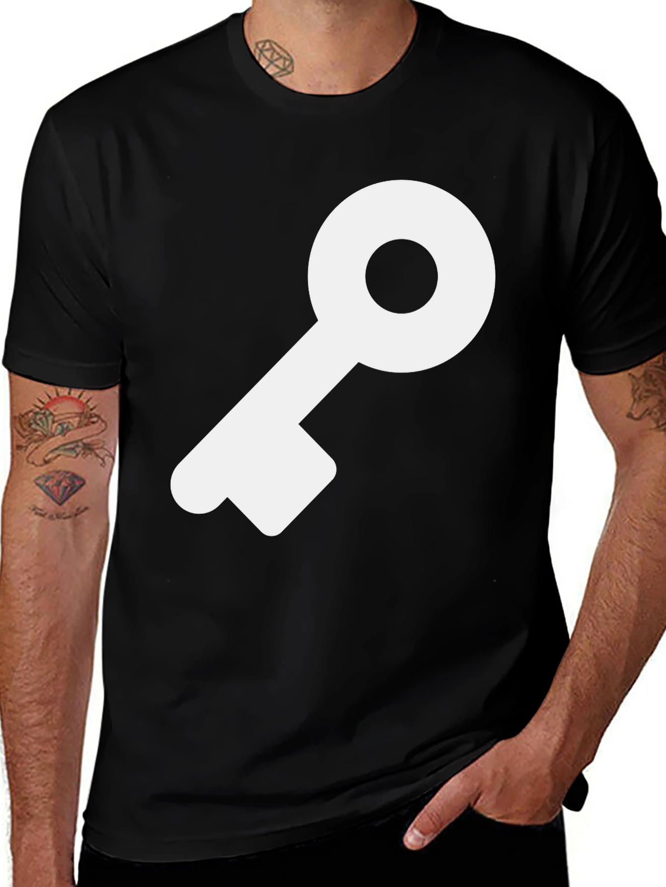 Key Graphic Tee - Unlock Your Style!