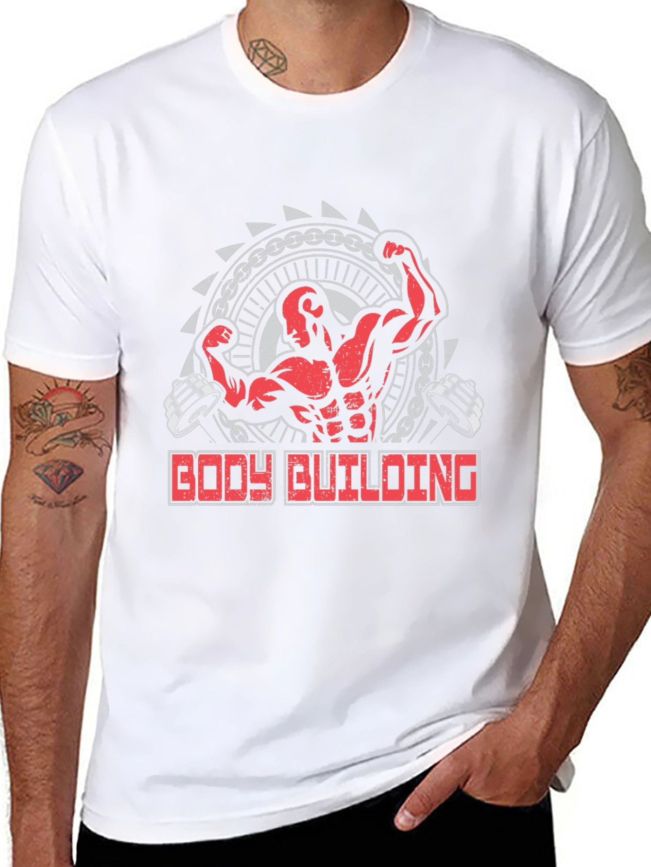 Bodybuilding Graphic Tee - Fitness Motivation Shirt