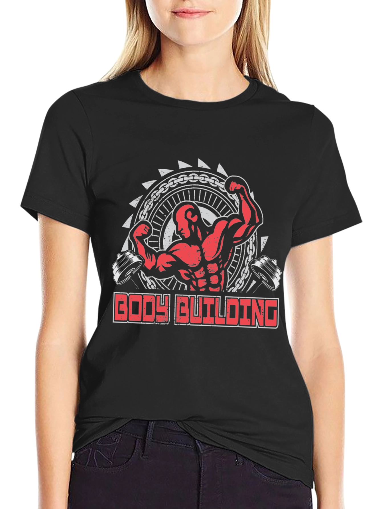 Bodybuilding Graphic Tee - Fitness Motivation Shirt