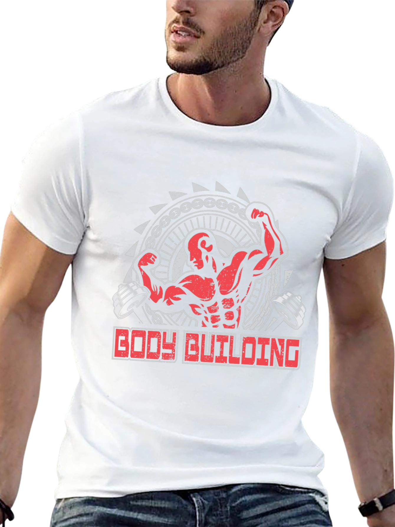 Bodybuilding Graphic Tee - Fitness Motivation Shirt
