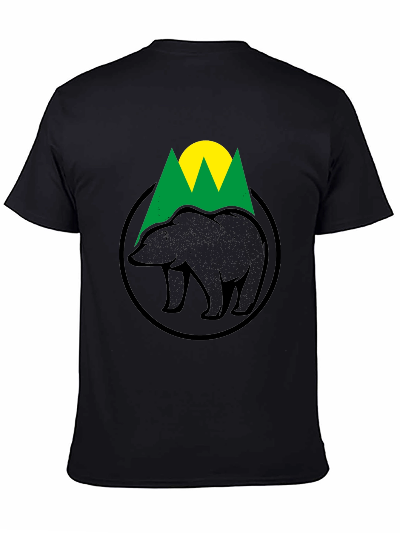 Bear Mountain Graphic T-Shirt - Nature Inspired Design