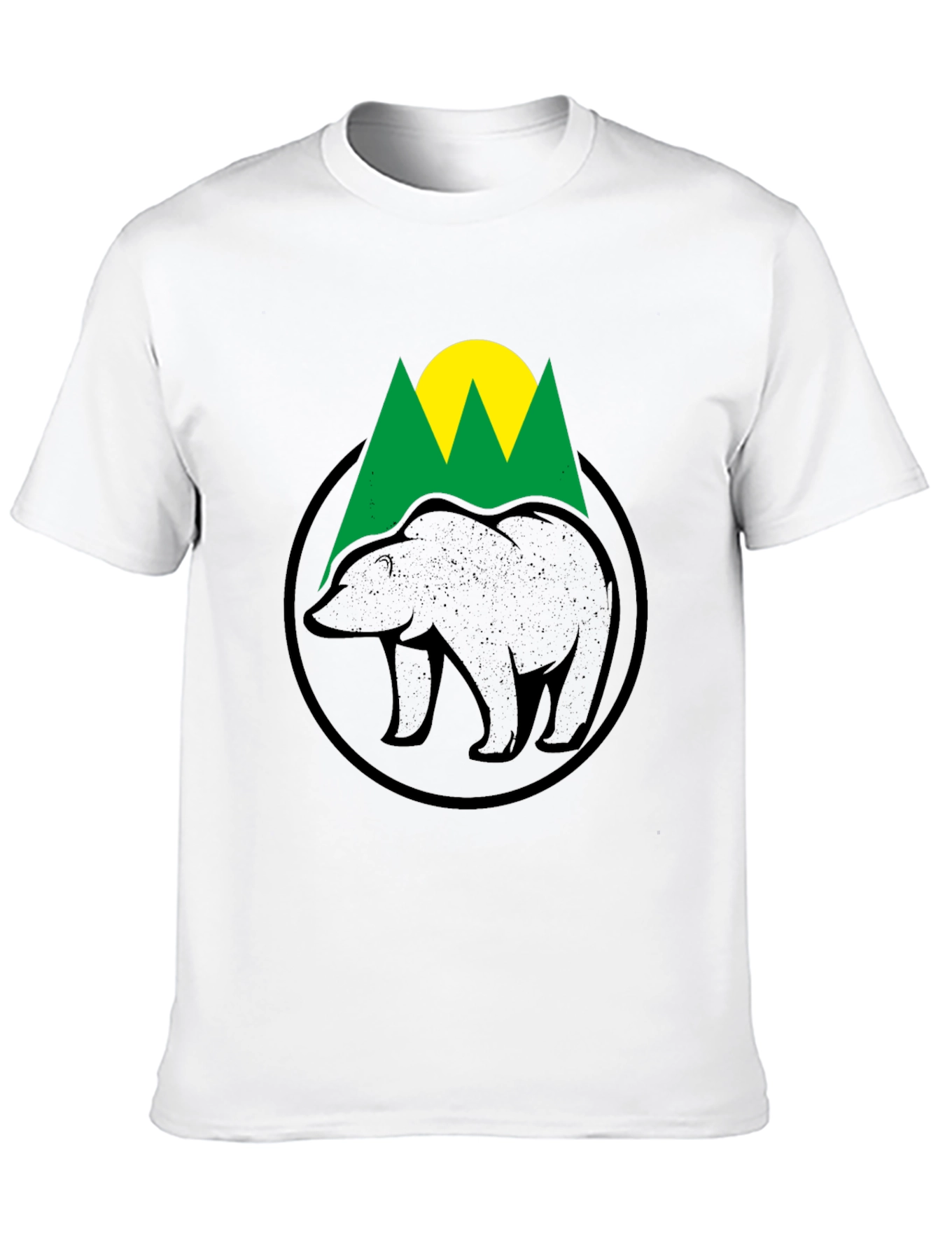 Bear Mountain Graphic T-Shirt - Nature Inspired Design