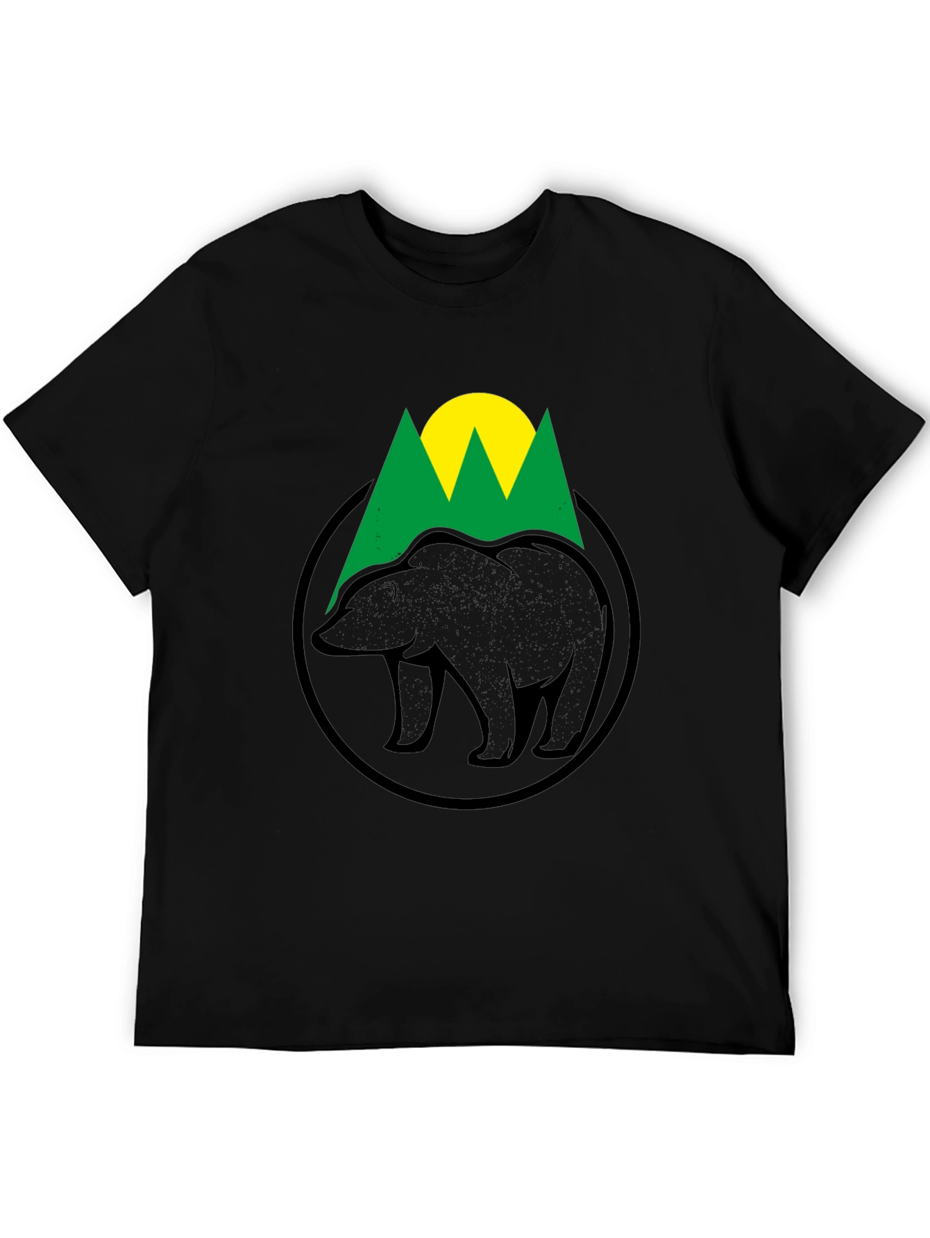 Bear Mountain Graphic T-Shirt - Nature Inspired Design