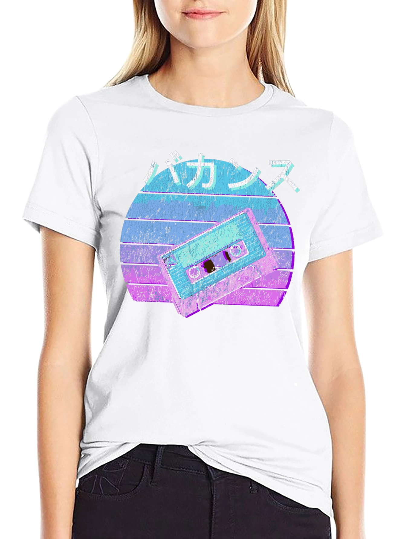 Retro Wave Cassette Tape T-Shirt