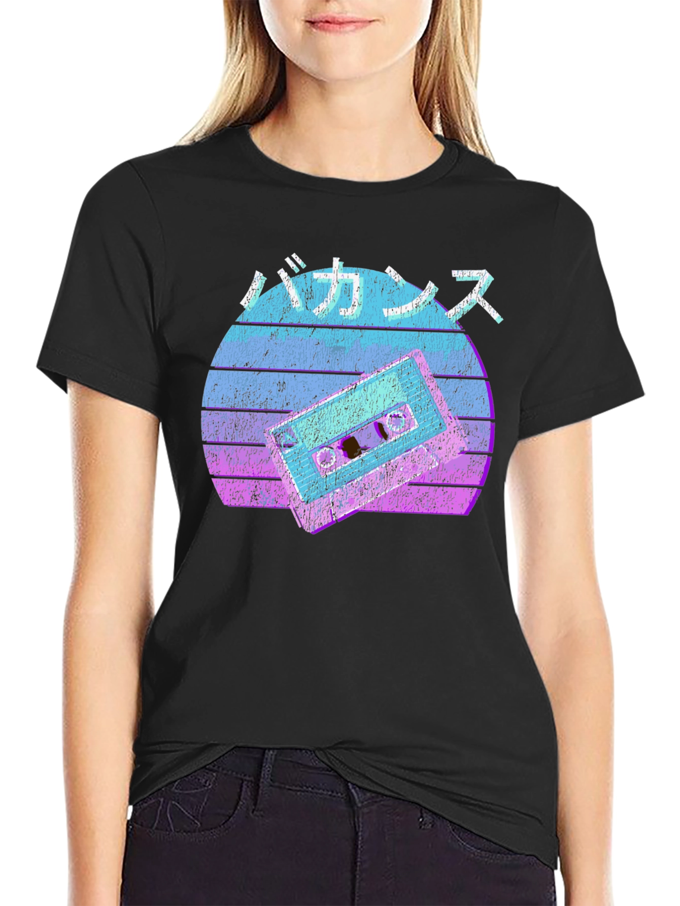 Retro Wave Cassette Tape T-Shirt