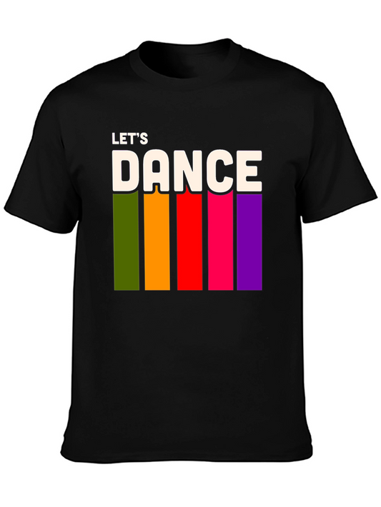 Lets Dance Retro Graphic Tee - Soft Cotton