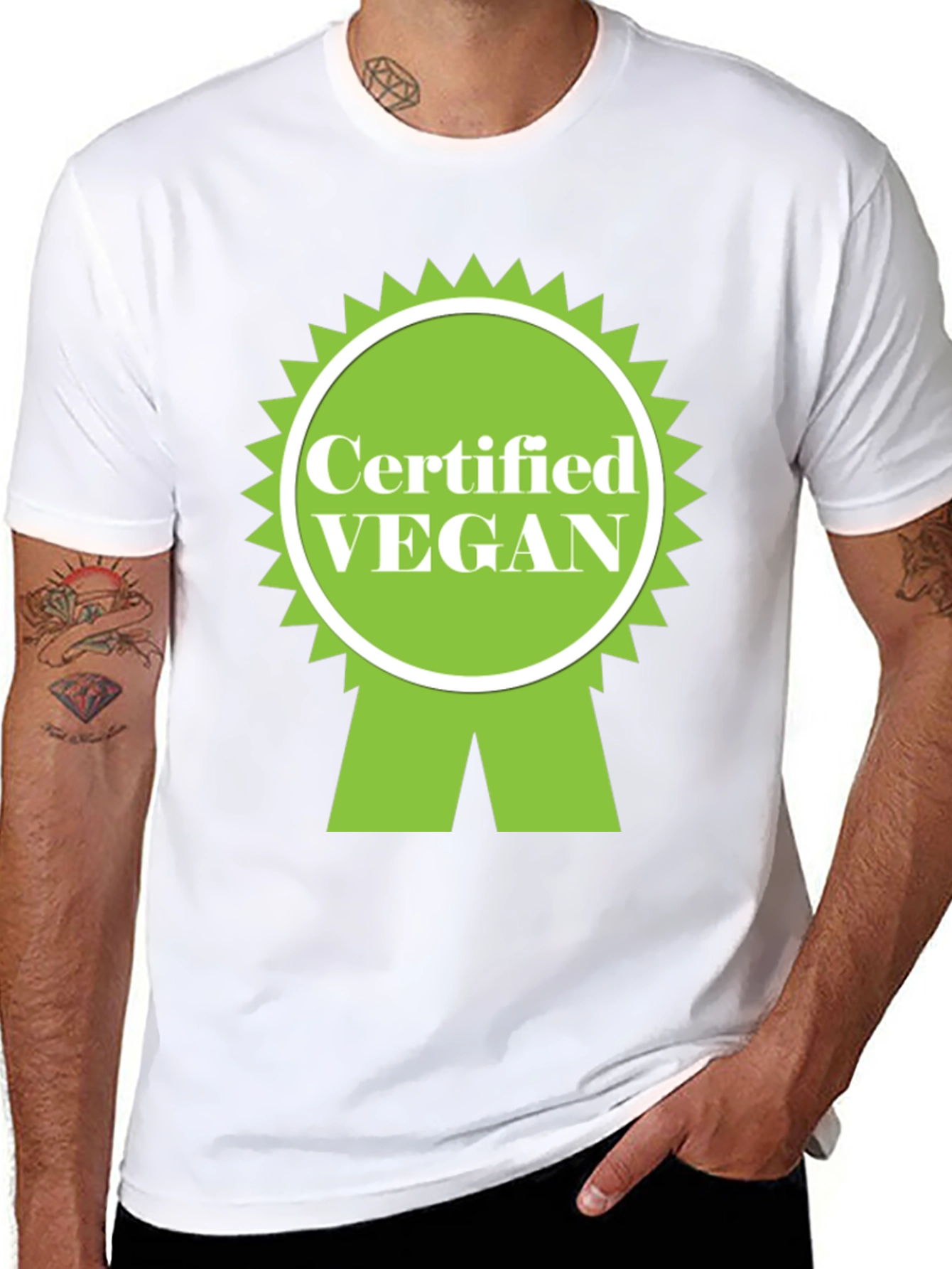 Certified Vegan T-Shirt - Plant Based Lifestyle