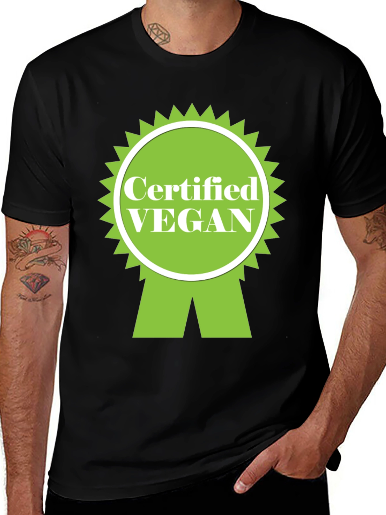 Certified Vegan T-Shirt - Plant Based Lifestyle