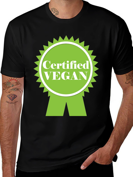 Certified Vegan T-Shirt - Plant Based Lifestyle