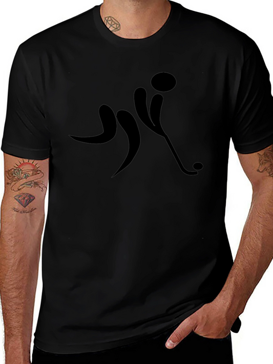Hockey Player Silhouette T-Shirt