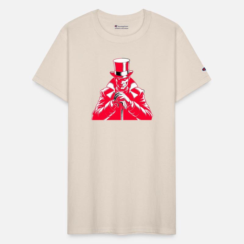 A black and red vector T Shirt