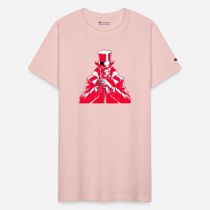 A black and red vector T Shirt