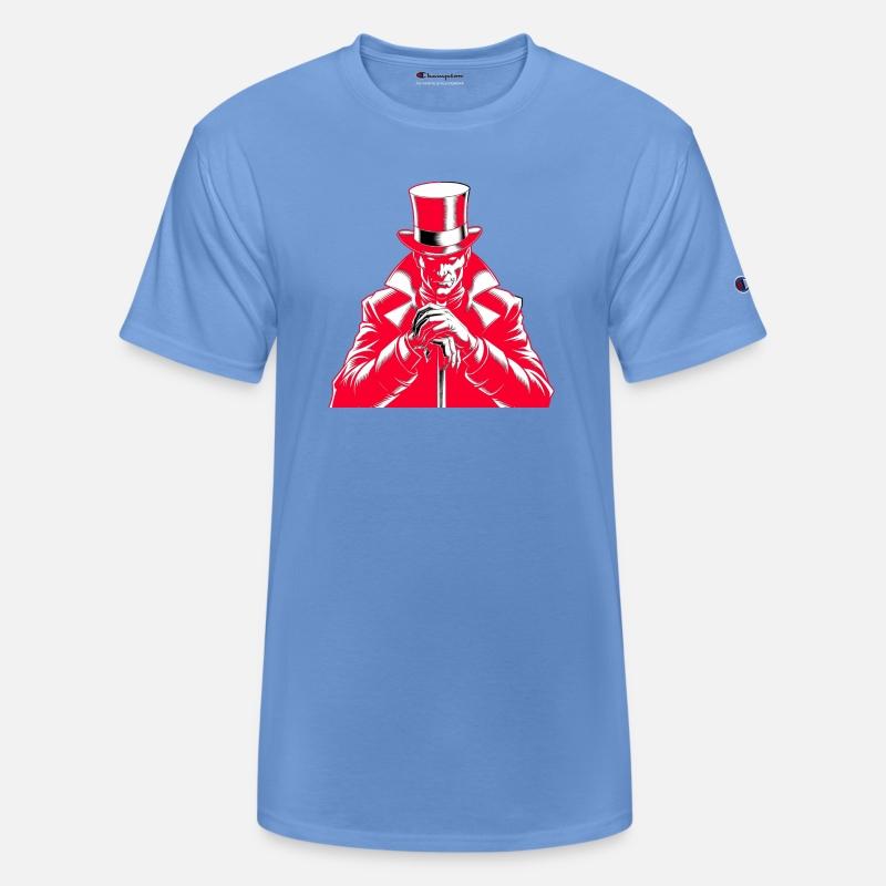 A black and red vector T Shirt