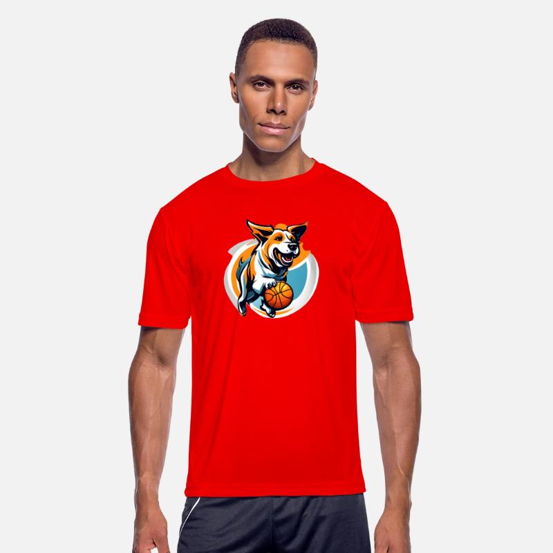 A Dog Catching Basketball Ball Amazing Agility