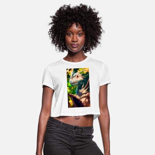 A fabulous mystical dragon in the jungle. A