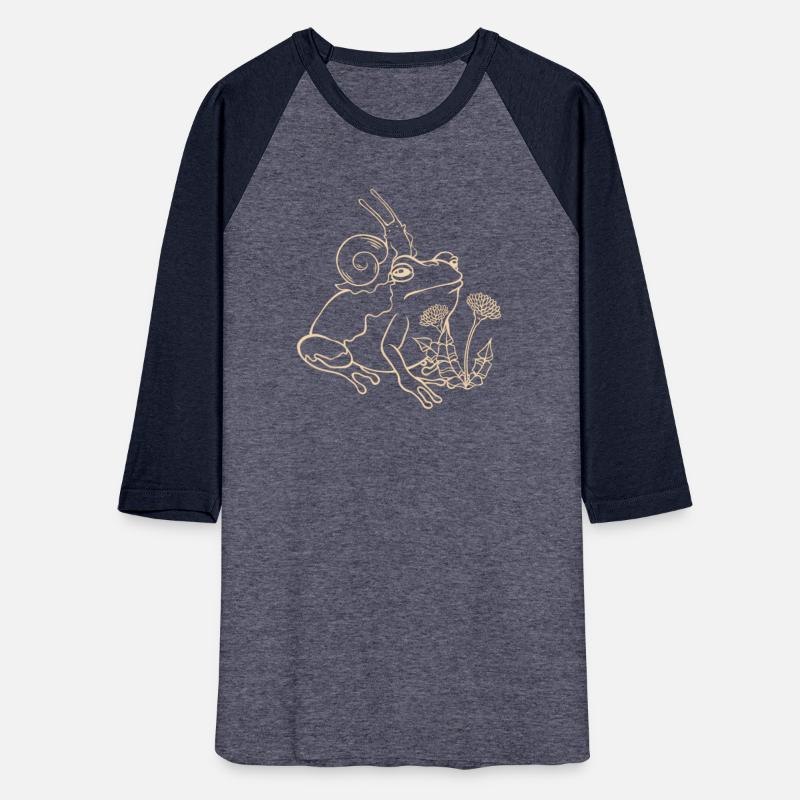 A Frog With Snail Sits In Front Of A Dandelion