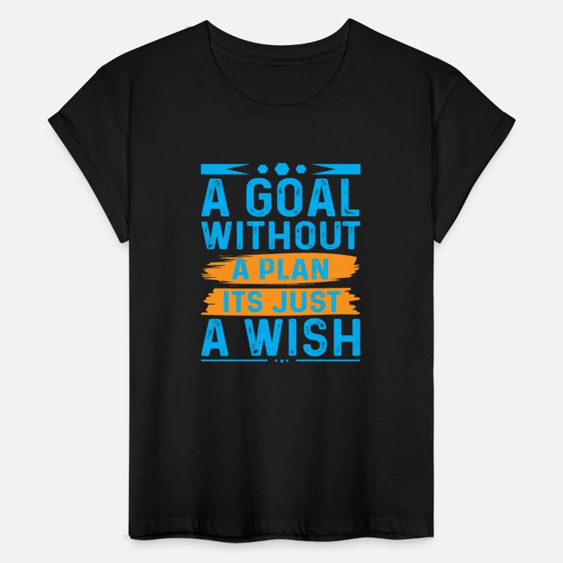 A Goal Without A Plan Is Just A Wish Typography