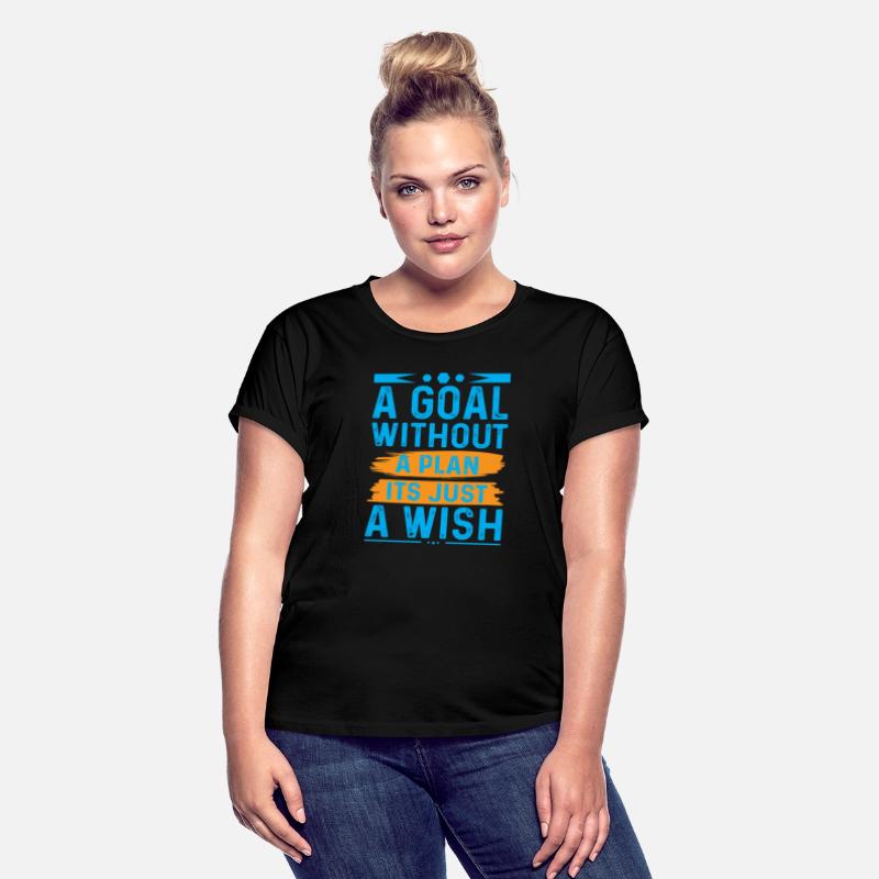 A Goal Without A Plan Is Just A Wish Typography