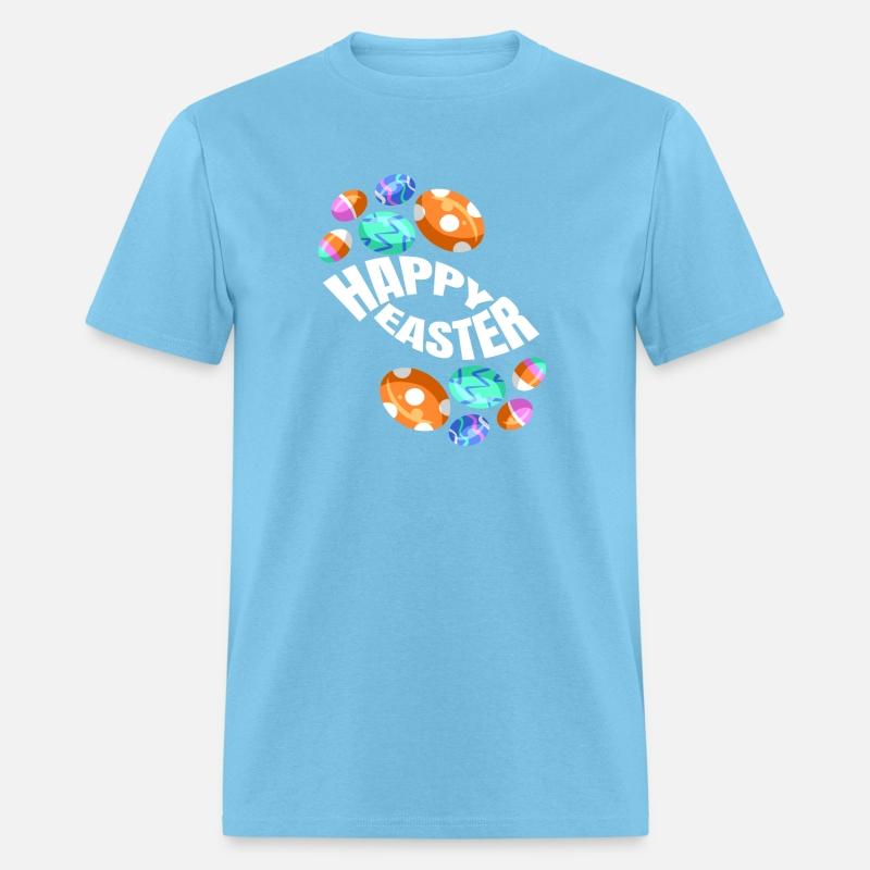 A Set Of Colorful Easter Eggs For A Happy Easter