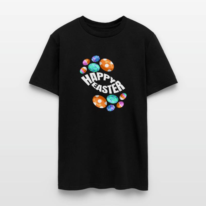 A Set Of Colorful Easter Eggs For A Happy Easter