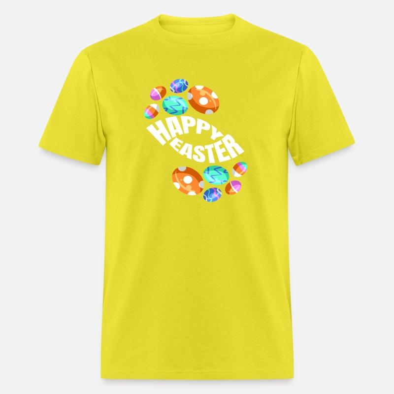 A Set Of Colorful Easter Eggs For A Happy Easter