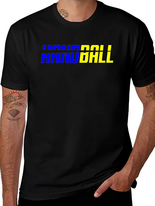 Handball Graphic Tee - Stylish Sportswear for Active Men