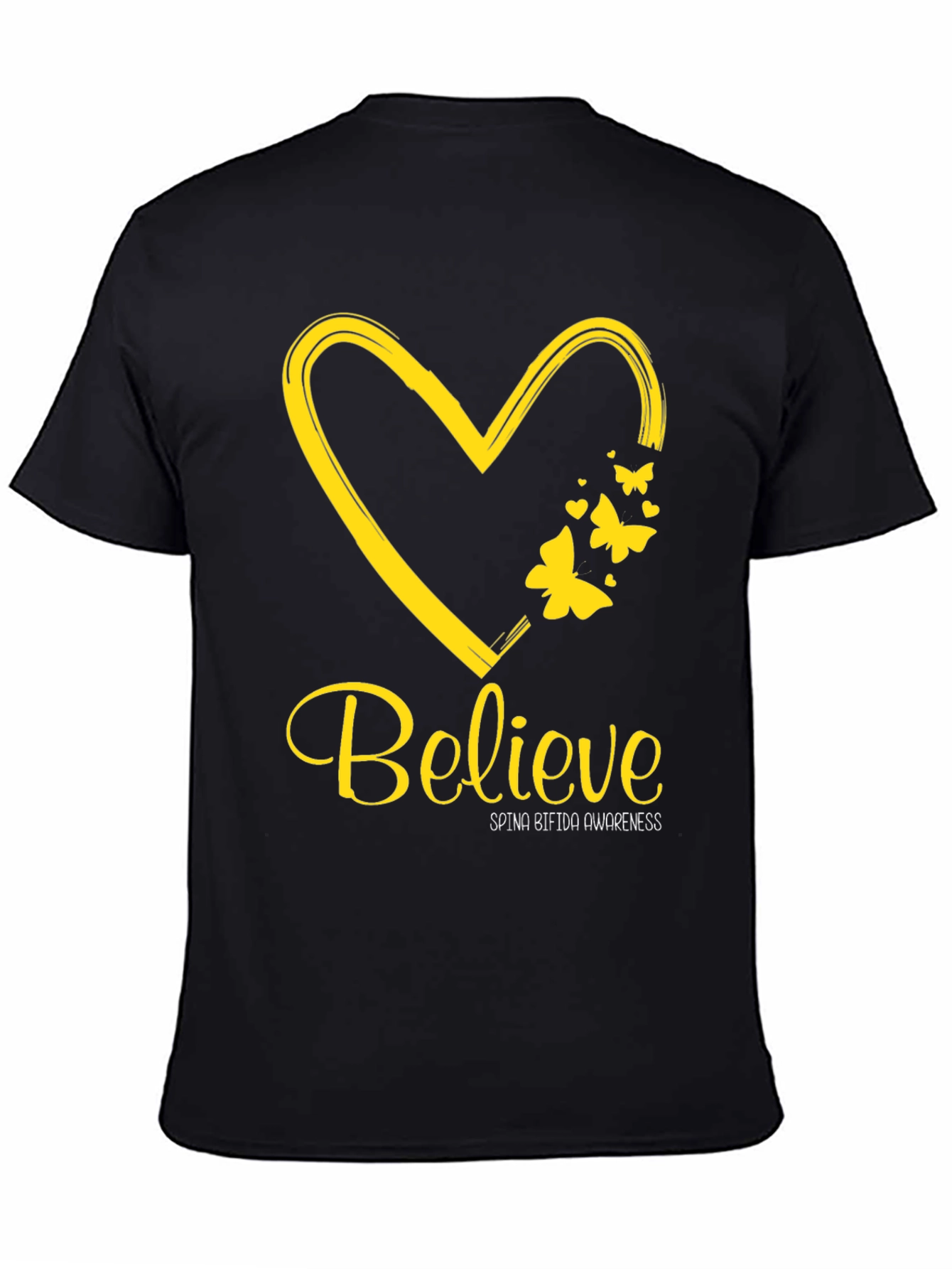Believe Spina Bifida Awareness T-Shirt